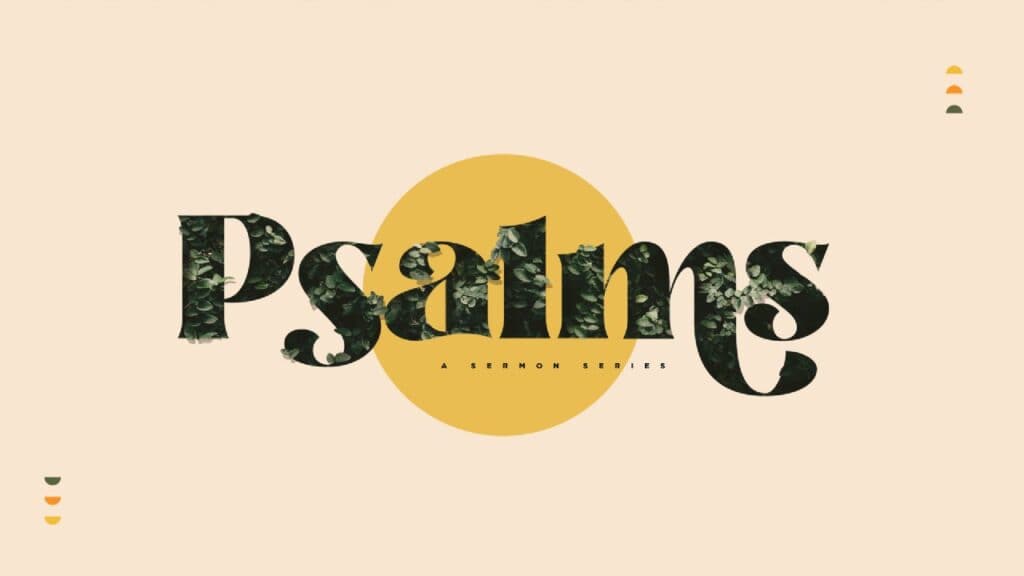 Psalms Series Group Curriculum