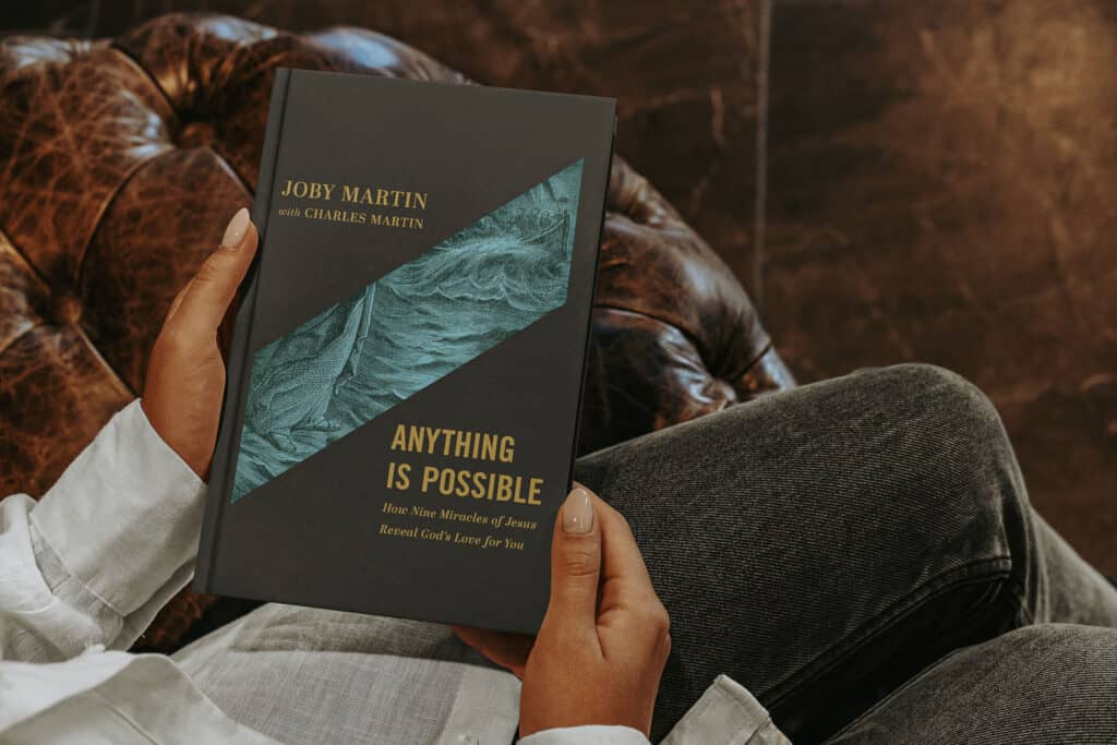 Anything Is Possible hardcover by Joby Martin with Charles Martin