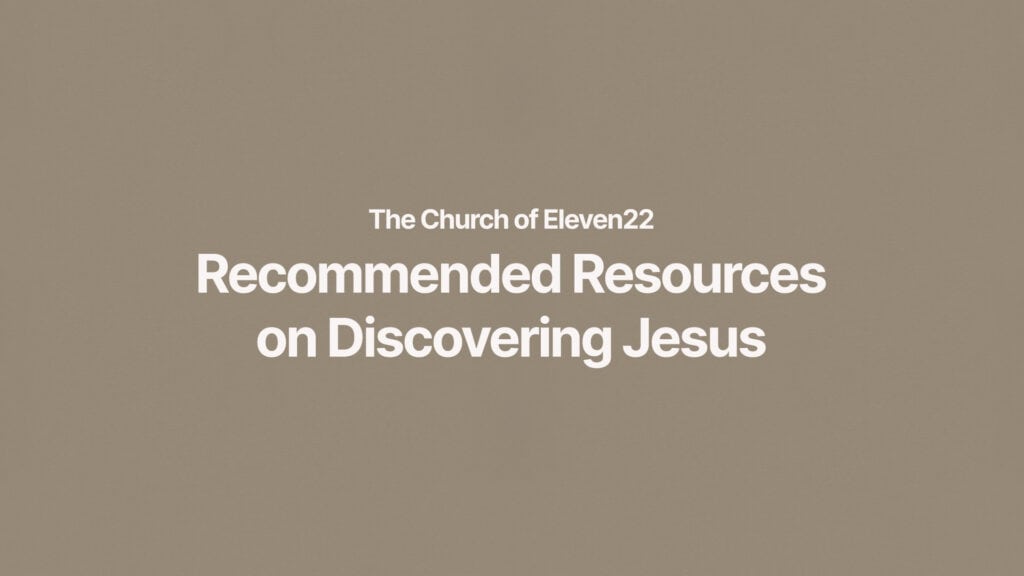 Discovering Jesus Resources
