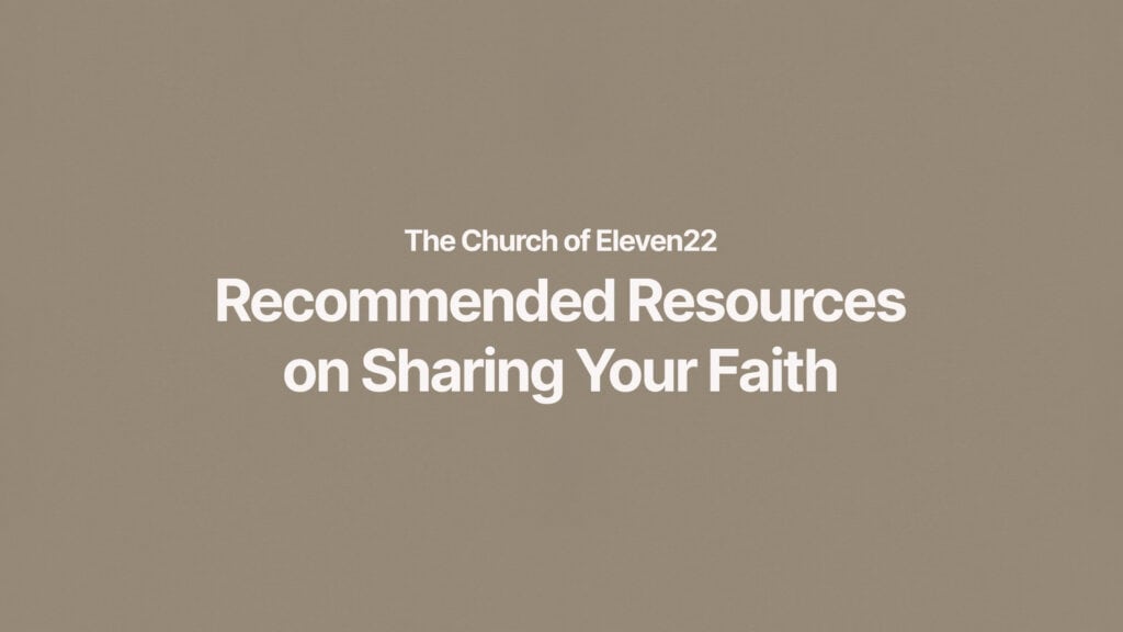 Share Your Faith Resources